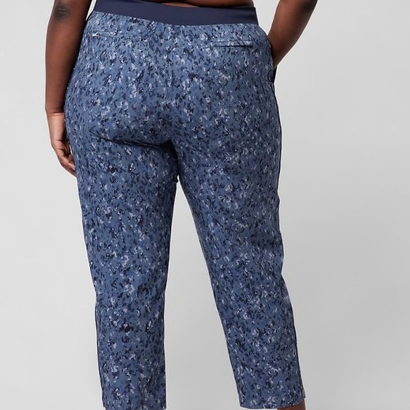 Athleta Brooklyn Ankle Pant size 22 Captivate Chrome Blue. - Picture 5 of 6